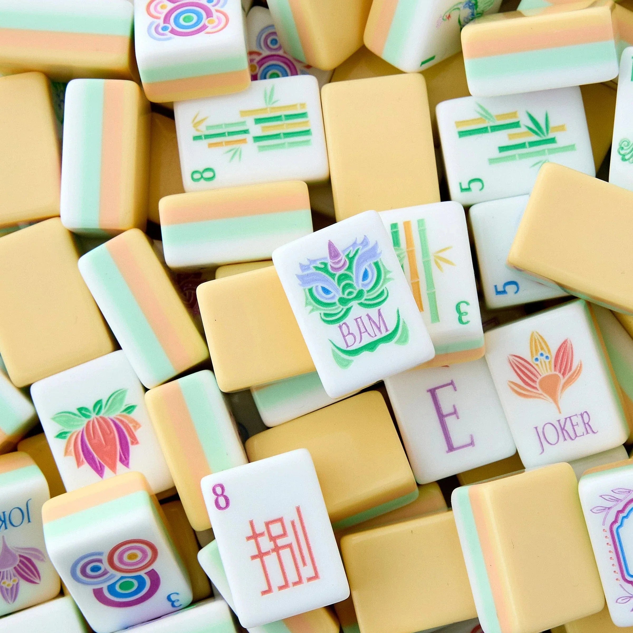 Mahjong Tile Reference Guide & Key — Identify Every Tile in Your Set Digital product